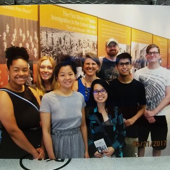 Digital Delta Fellows and faculty on field trip