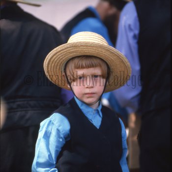 Amish boy