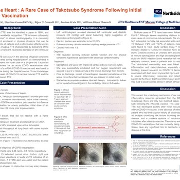 Shot to the Heart: A Rare Case of Takotsubo Syndrome Following Initial COVID-19 Vaccination