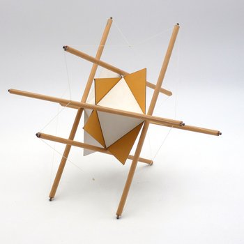 Six Strut Tensegrity with Embedded Octahedral Structure
