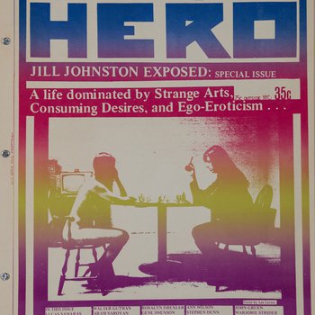 Culture Hero Masterprint: Jill Johnston Exposed: Special Issue
