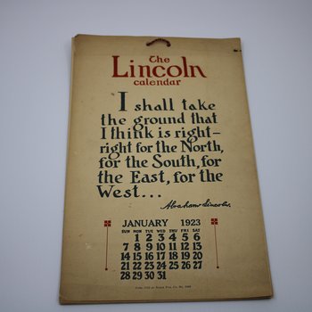 The Lincoln Calendar