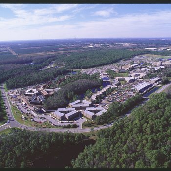 Osprey Landing buildings and Osprey Cove under construction, 1998