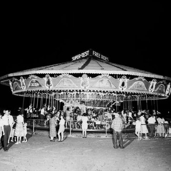 Carousel at the Super Test Amusement Park