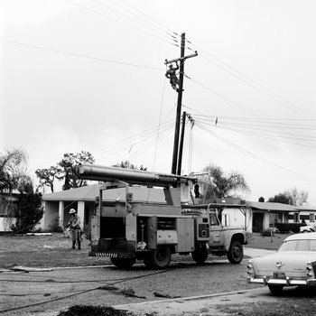 Repairing powerlines after tornado 2