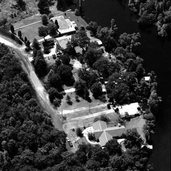 Aerial photograph of homes near Hillsborough River C