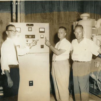 Installation of Emergency Generator, 1959