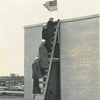 Topping Out Photograph, 1959