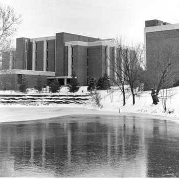 Stadler Hall - Snow - Bugg Lake, C. 1970s-1980s 27