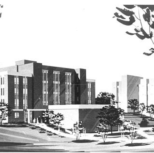 Benton/Stadler Halls Architectural Rendering 29