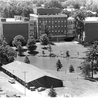 Benton Hall - Fun Palace - Bugg Lake - Aerial View, C. Late 1960s 66
