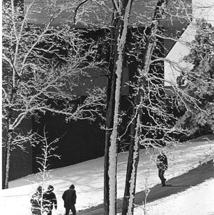 Clark Hall - Snow, C. 1970s 96