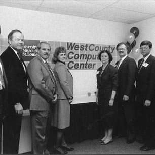 West County Computer Center - Chancellor Blanche Touhill - Wendell Smith
