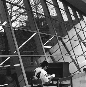 Ward E. Barnes Education Library - Students Studying, C. Late 1970s 143