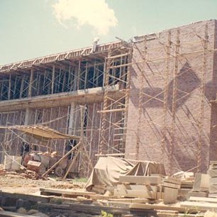 Thomas Jefferson Library Construction 149