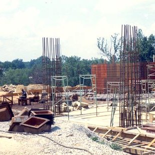 Thomas Jefferson Library Construction, C. 1967 163