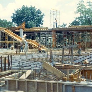 Thomas Jefferson Library Construction, C. 1967 167
