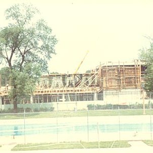 Thomas Jefferson Library Construction - Swimming Pool 253