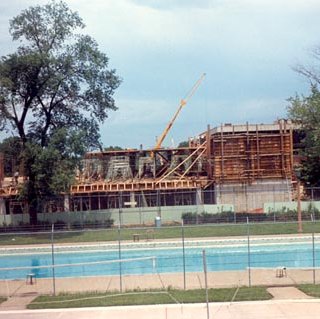 Thomas Jefferson Library Construction - Swimming Pool 255