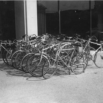 Thomas Jefferson Library - Bicycle Rack, C.1970s 259