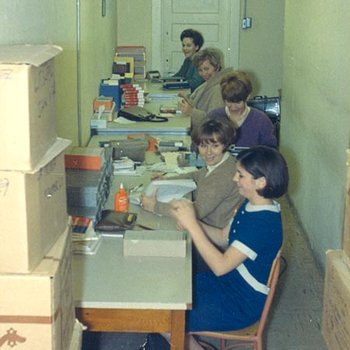 Old Administration Building Library Technical Services Staff, Bellerive Country Club, C. Late 1960s 291
