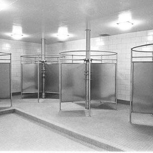 Mark Twain Building Showers, C. 1970s 392