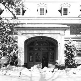 Old Administration Building, Bellerive Country Club, Snow, C. Mid 1960s 403