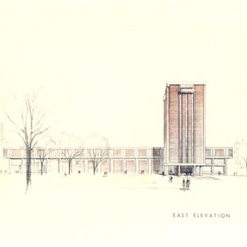 Social Science Building - Tower, Architectural Drawing 454