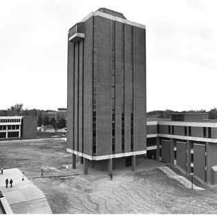 Social Science Building - Tower - Thomas Jefferson Library 457