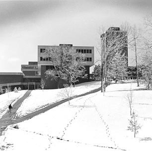 Tower - Lucas Hall - Snow, C. 1970s 470