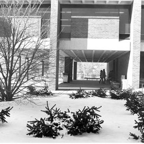 Social Sciences and Business Building - Students - Snow, C. 1970s 490