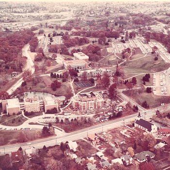 Aerial of Campus, C. Late 1970s 532