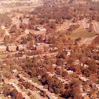 Aerial of Campus, C. Late 1970s 534
