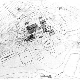 Architectural Drawing of Campus,C. 1969 535