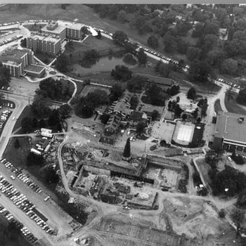 Aerial of Campus, C. Early 1970s 536