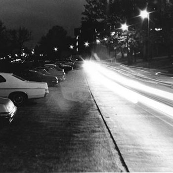 Parking - West Drive - Night - Social Sciences and Business Building , C. 1970s 638