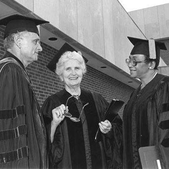 Commencement - Chancellor Arnold Grobman - Margaret Hickey - Frankie Muse Freeman 910