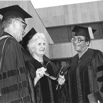 Commencement - Chancellor Arnold Grobman - Margaret Hickey - Frankie Muse Freeman 915
