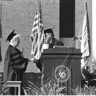 Commencement - Margaret Hickey - Chancellor Arnold Grobman - Frankie Muse Freeman 960