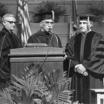 Commencement - Chancellor Arnold Grobman - A.G. Unklesbay - Richard Mantia 976