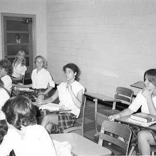 UMSL Presentation To Nerinx Hall High School Students, C. 1980s