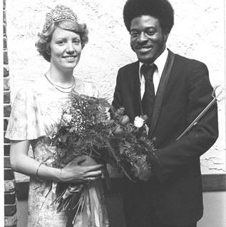 Homecoming Queen, Donna Borgmeyer, Homecoming King, Byron Thornton 1759