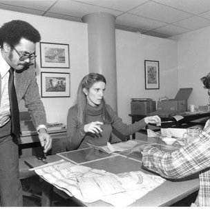 UMSL Black History Project - Isaac Darden, Anne Kenney, Ina Watson, C. Early 1980s 1809