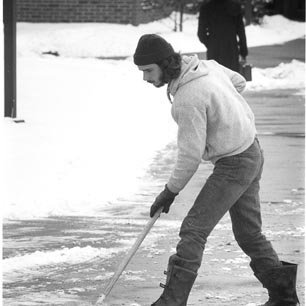 Groundskeeping, Snow Removal, C. 1970s 1909