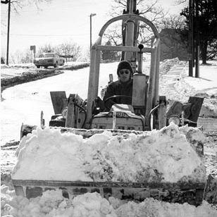 Groundskeeping, Snow Removal, C. 1970s 1910