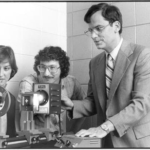 School of Optometry, Beth Bazin, Leonard Avril, William Long, C. Early 1980s 1936