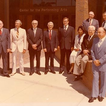 UM President James Olson with Board of Curators, C. 1978 1981