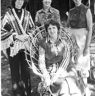 Faculty Women - Ceci Riehl, Julia Muller, Mary Maddox, Barbara Walker, C. 1970s 1987