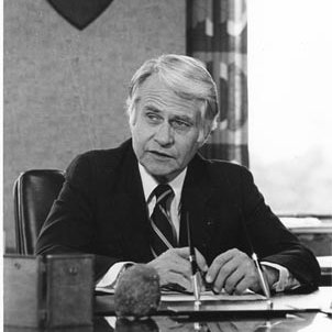 James Olson - UM President, C. 1970s-1980s 2307