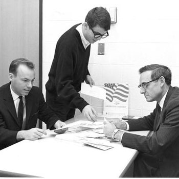 Robert Sullivant with Students, C. 1960s 2407